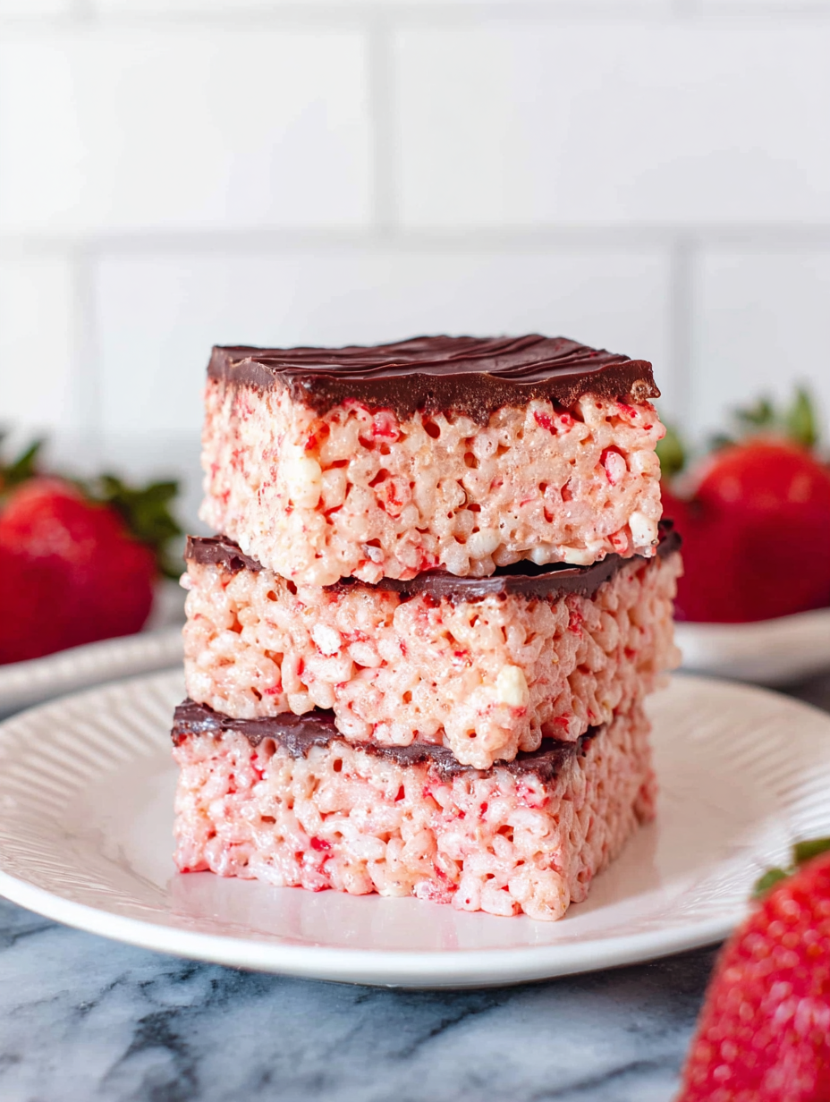 Erdbeer-Reis-Krispie-Leckereien image 2