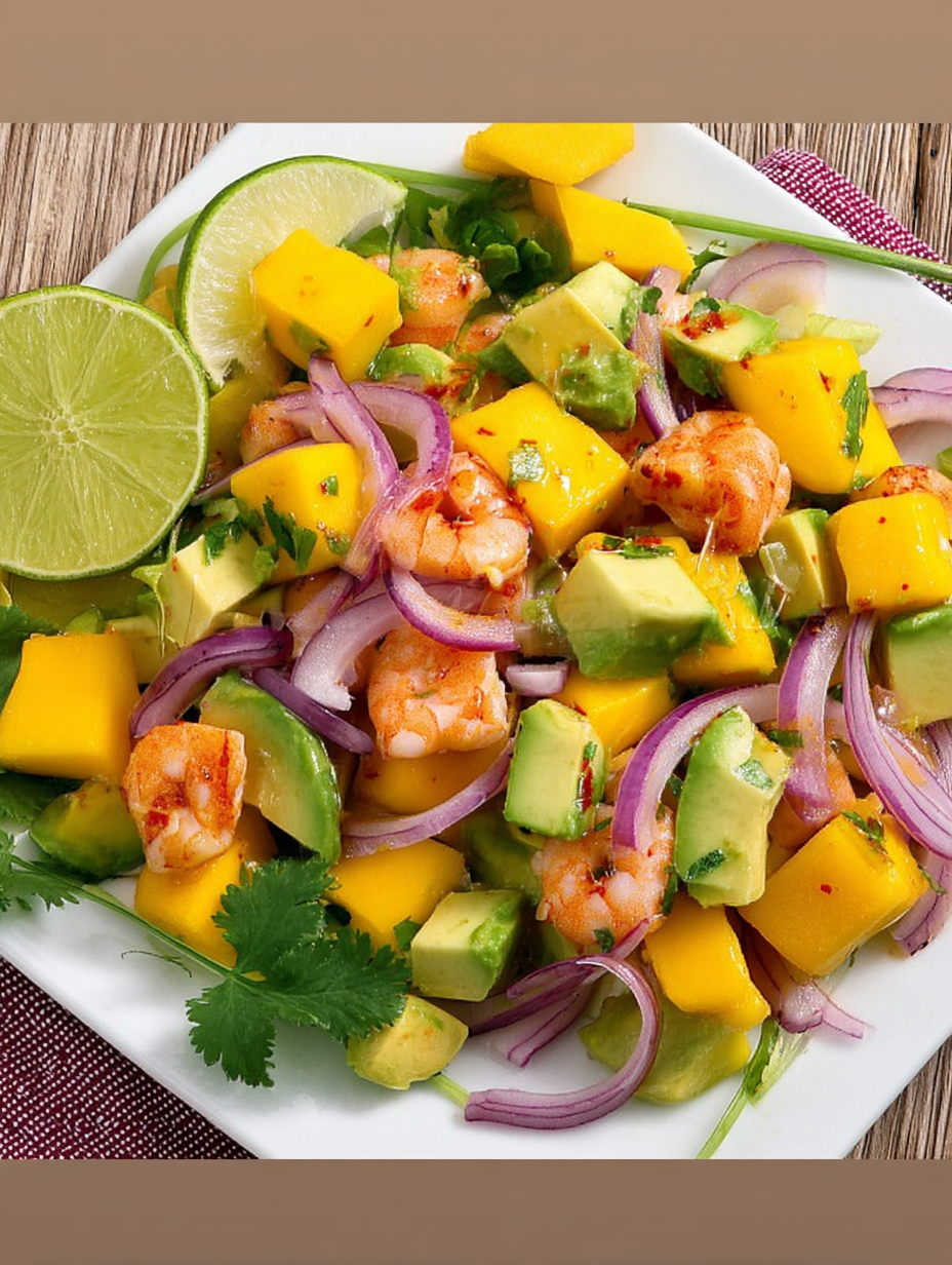 Exotischer Salat mit Mango & Avocado image 2