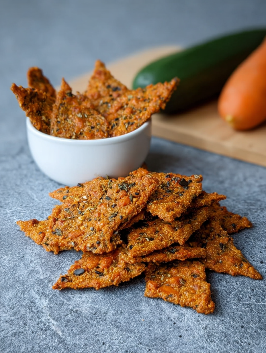 Herzhafte vegane Cracker - gesund und lecker image 2