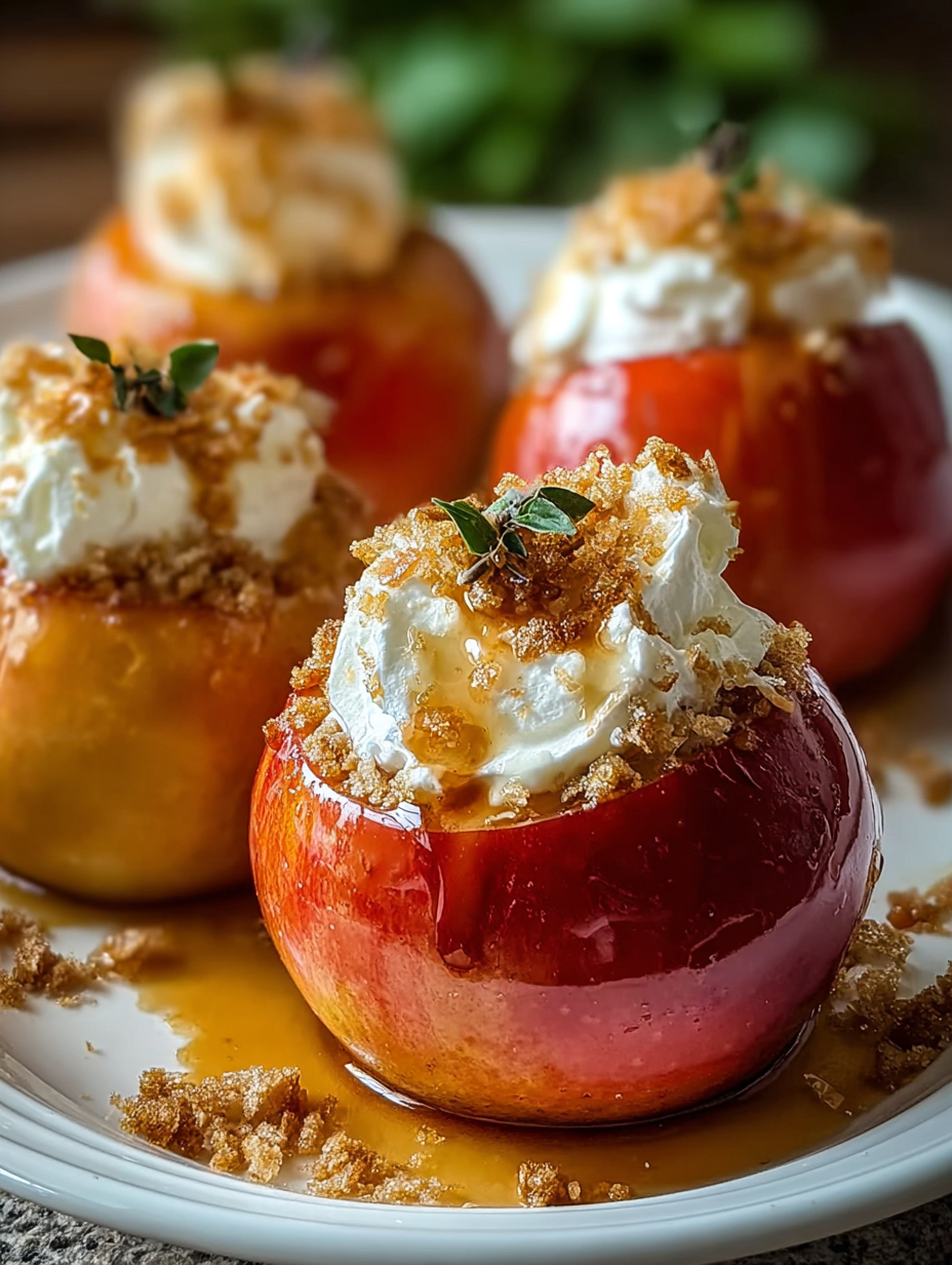 Käsekuchen-Bratäpfel image 2