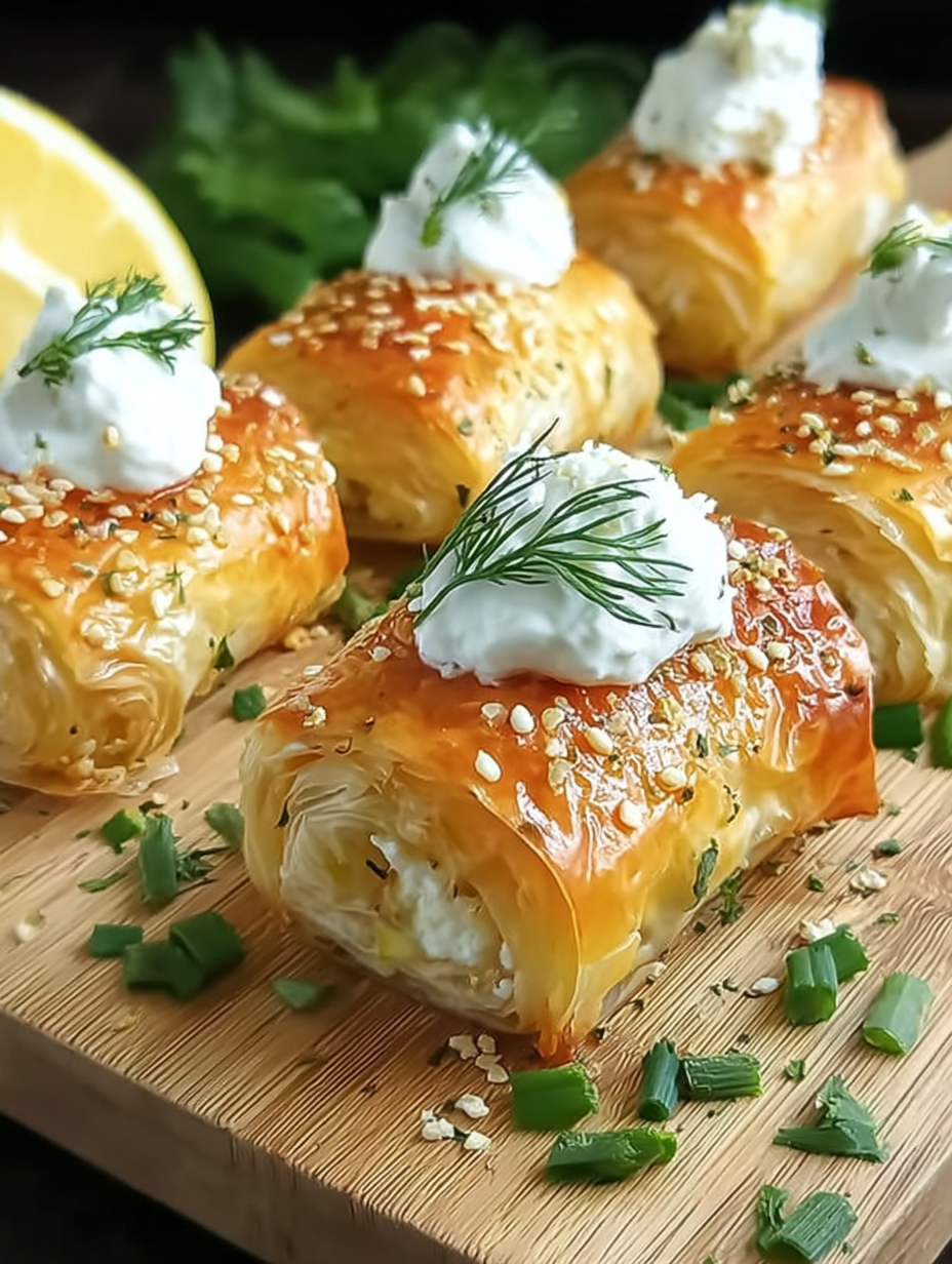 Knusprige Feta-Röllchen image 2