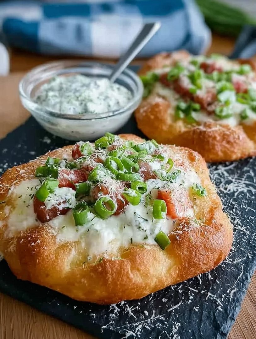 Langos aus der Heißluftfritteuse image 2