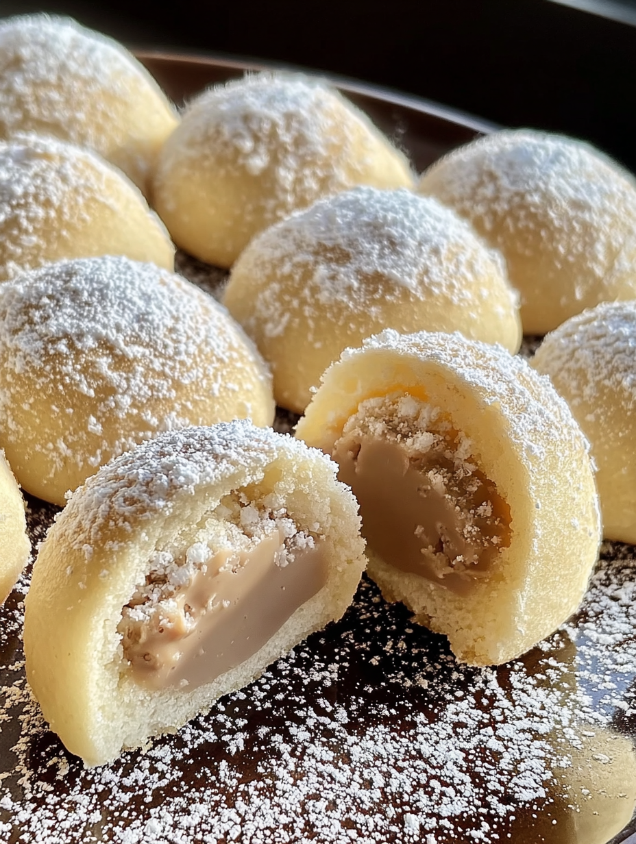 Rezept Vanillekipferl-Kugeln mit Marzipan & Nougat image 2