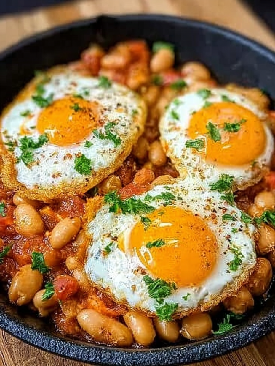 Spanische Bohnen und Eier image 2