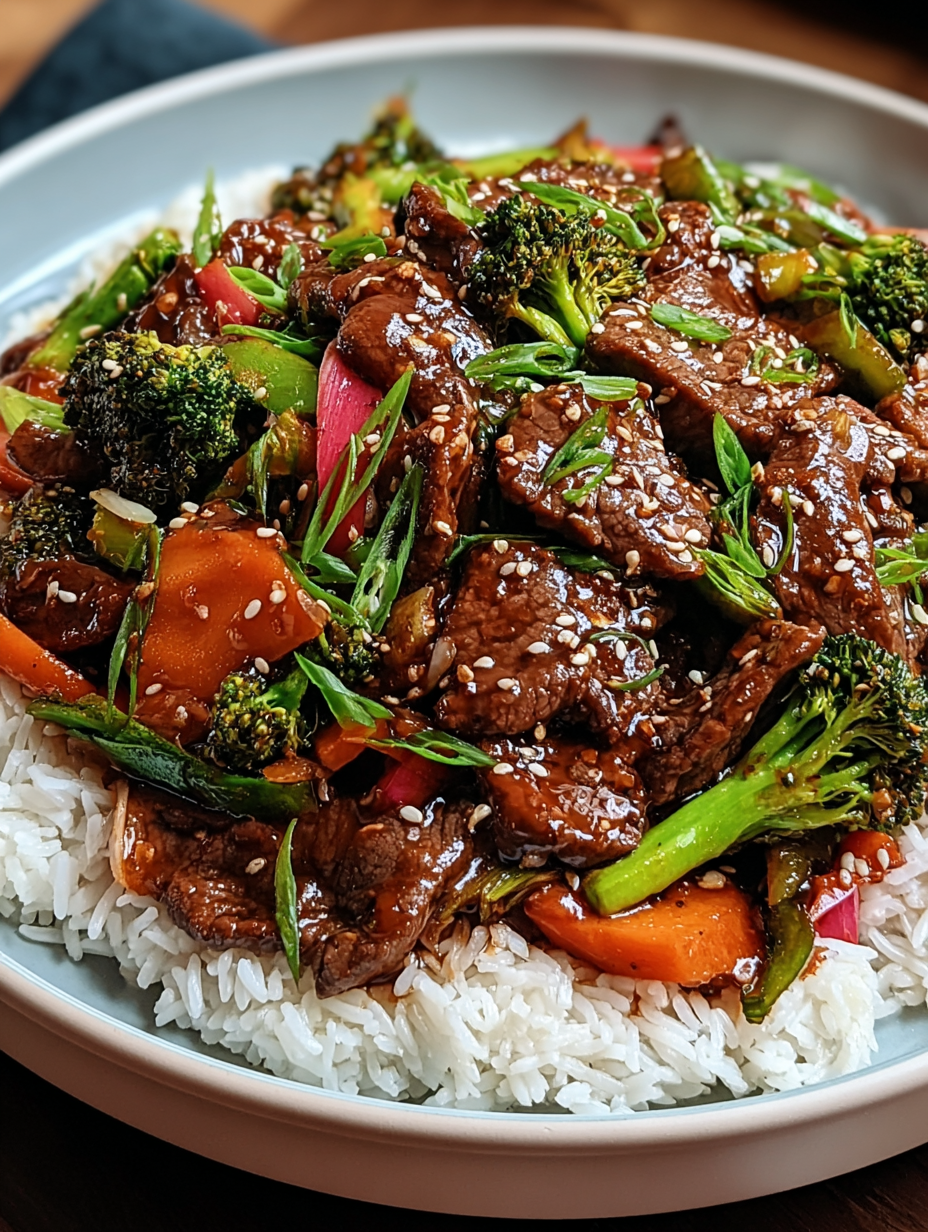 Asiatisches Rindfleisch-Wokgericht mit süßem Wacholder image 2