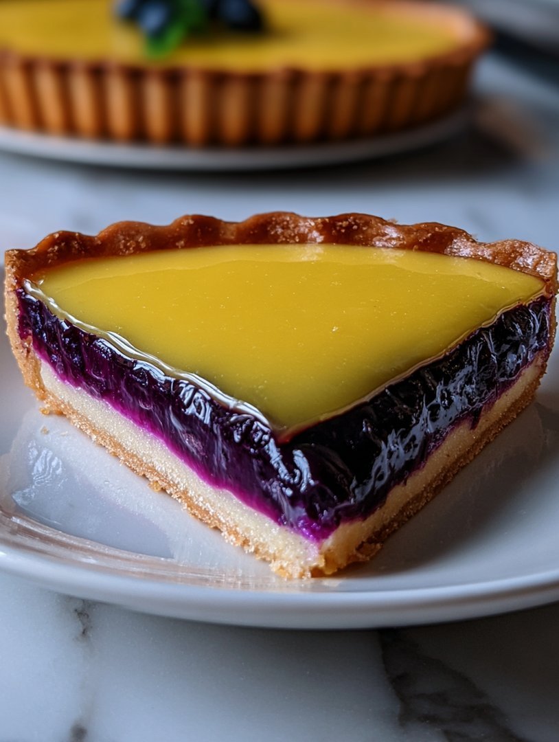 Blaubeer-Zitronen-Curd-Tarte image 2