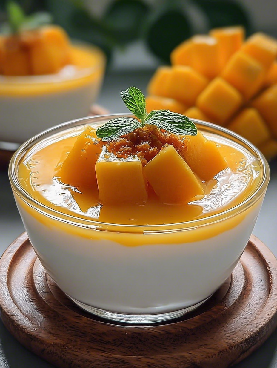 Chinesischer Mangopudding image 2