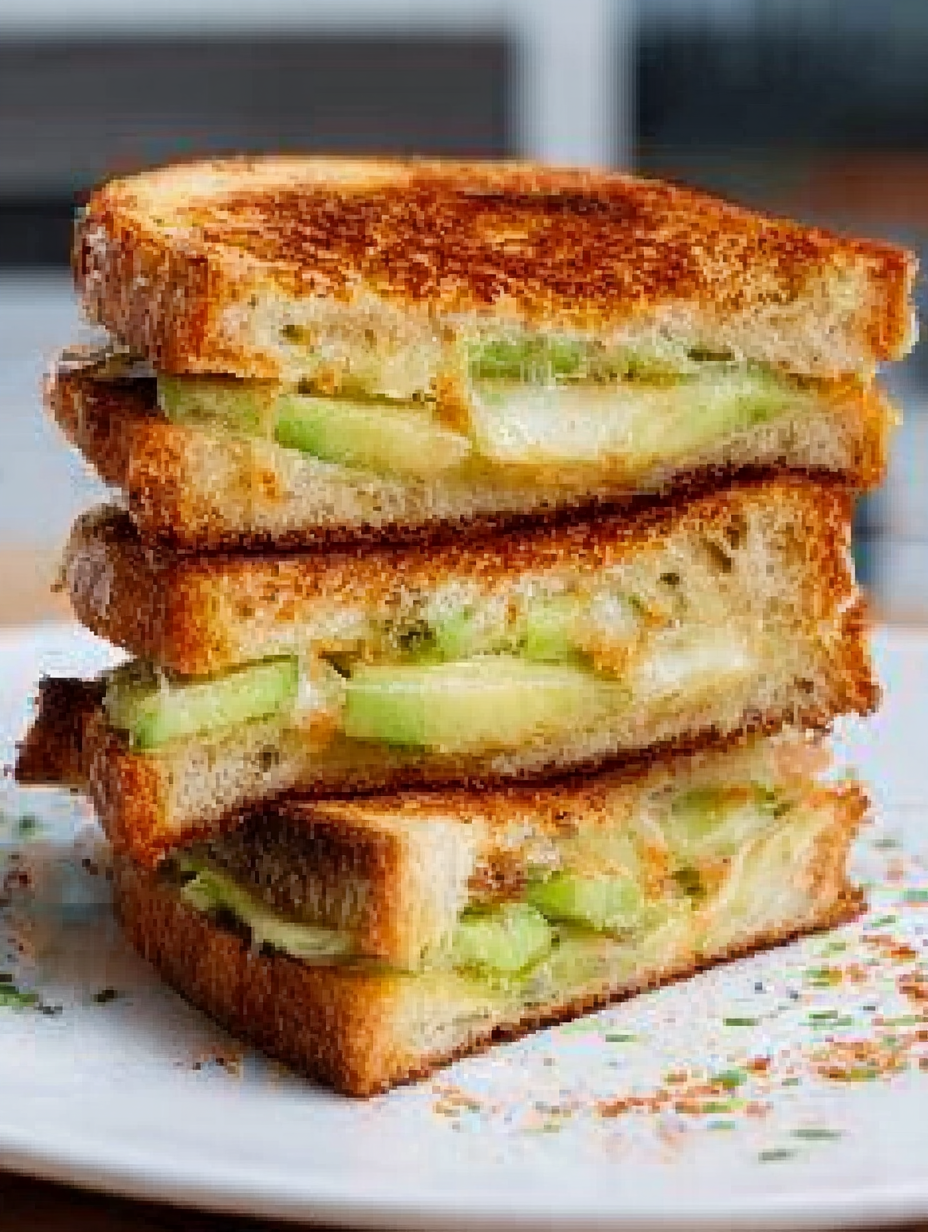Cremiges Avocado-Grillkäse-Sandwich image 2