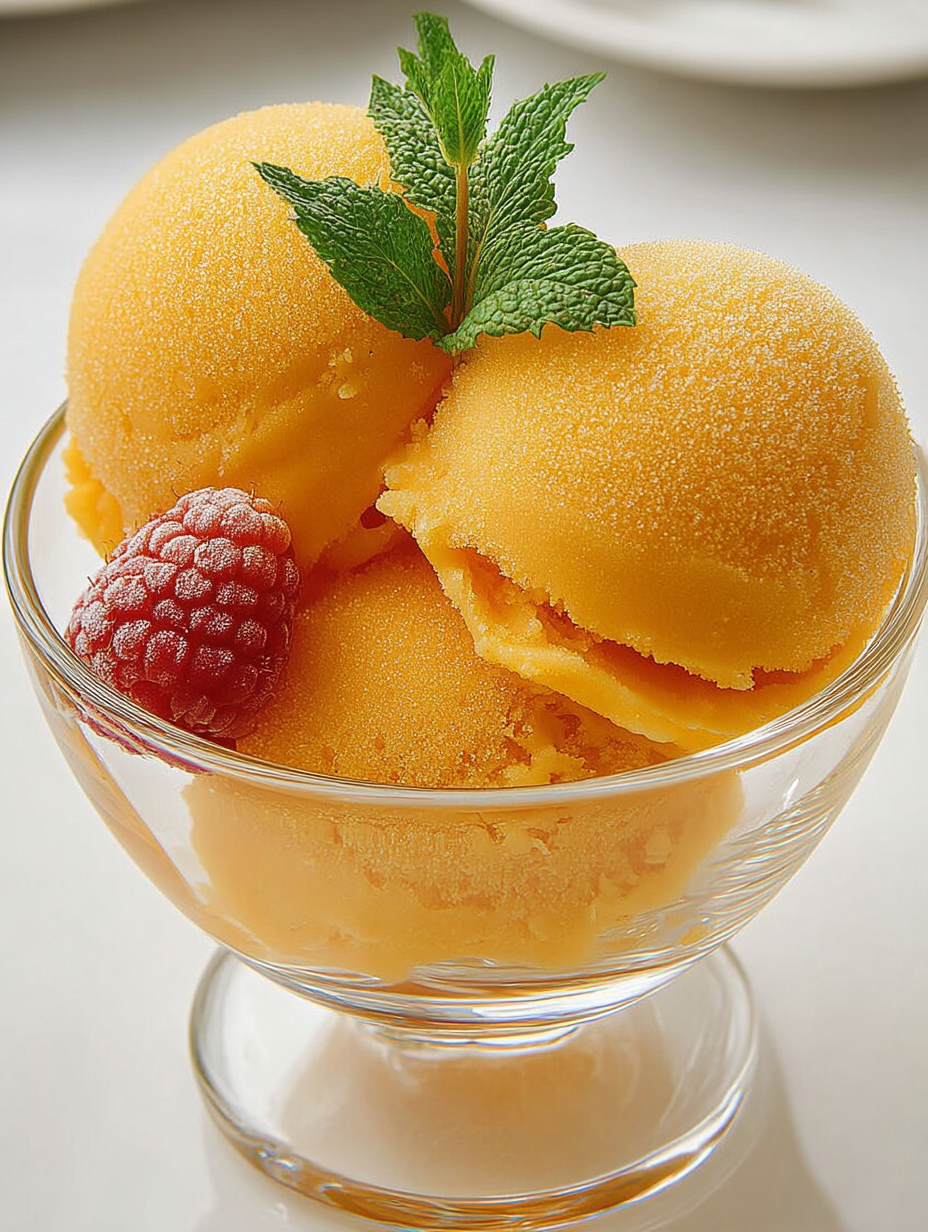 Das einfachste Mango-Sorbet-Rezept image 2