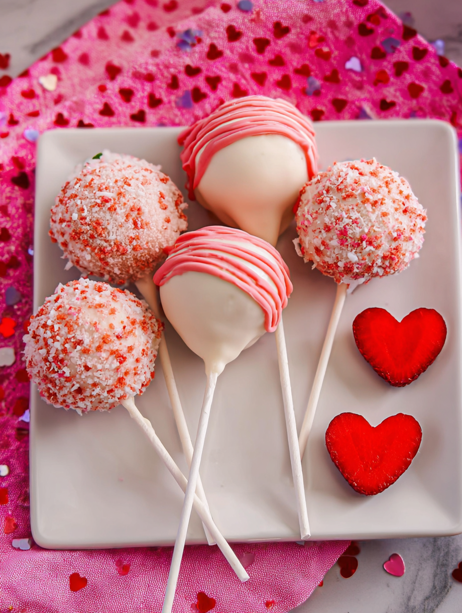 Erdbeer-Cake-Pops image 2