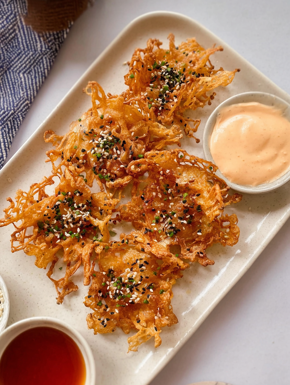 Gebratene Enoki-Pilze image 2