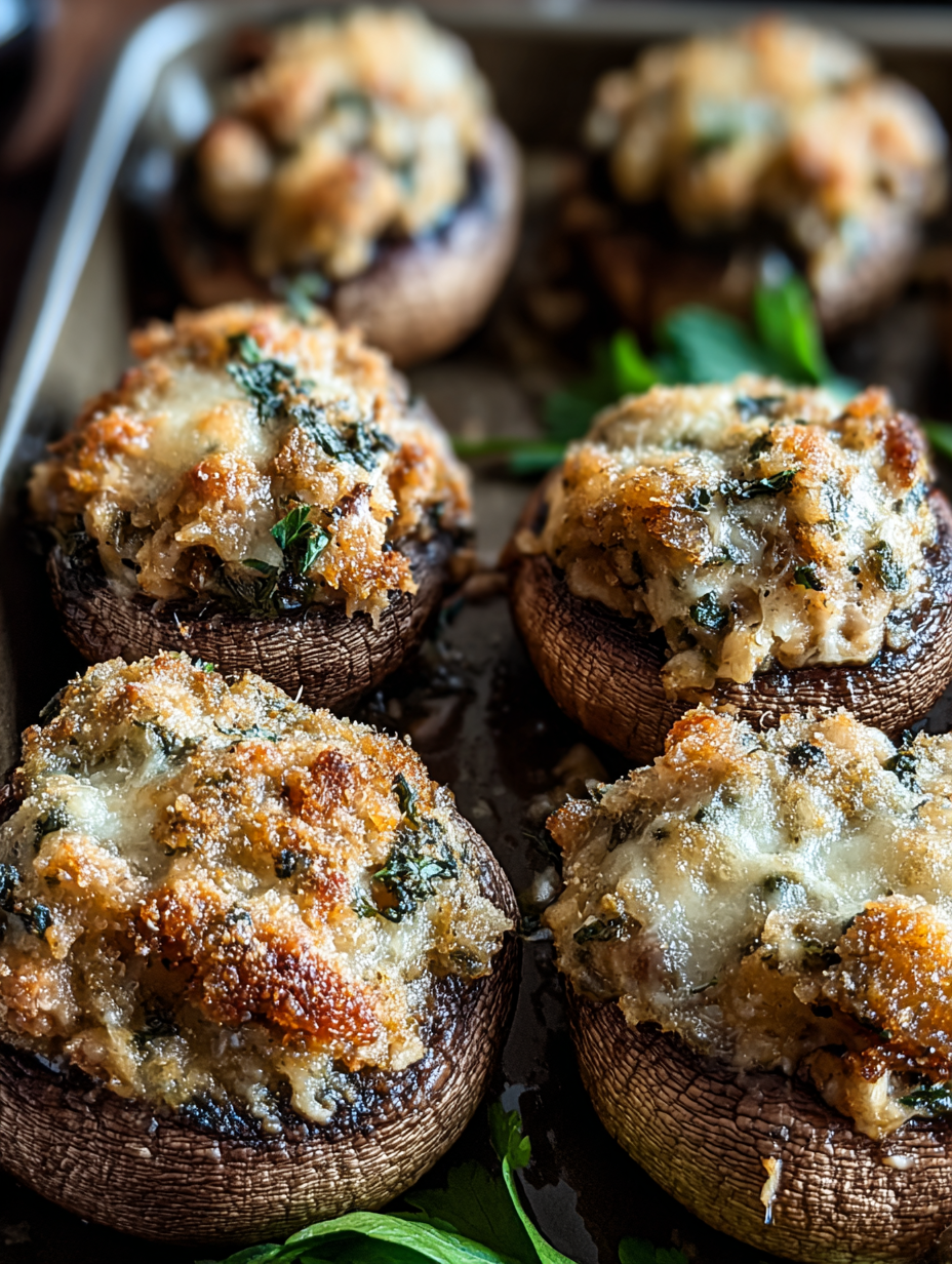 Gefüllte Cturkey hampignons von Olive Garden image 2