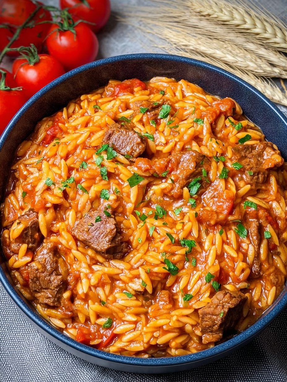 Giouvetsi (Griechischer Rindereintopf mit Orzo) image 2