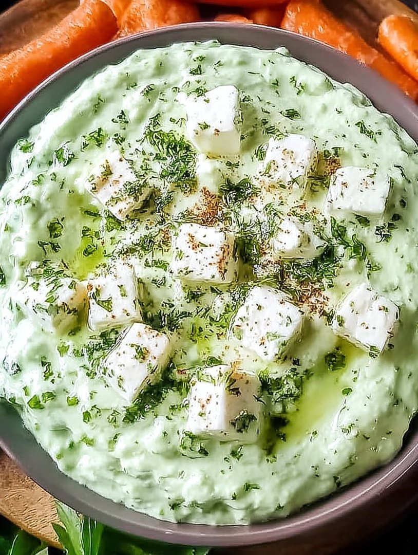 Green Goddess Whipped Feta Dip image 2