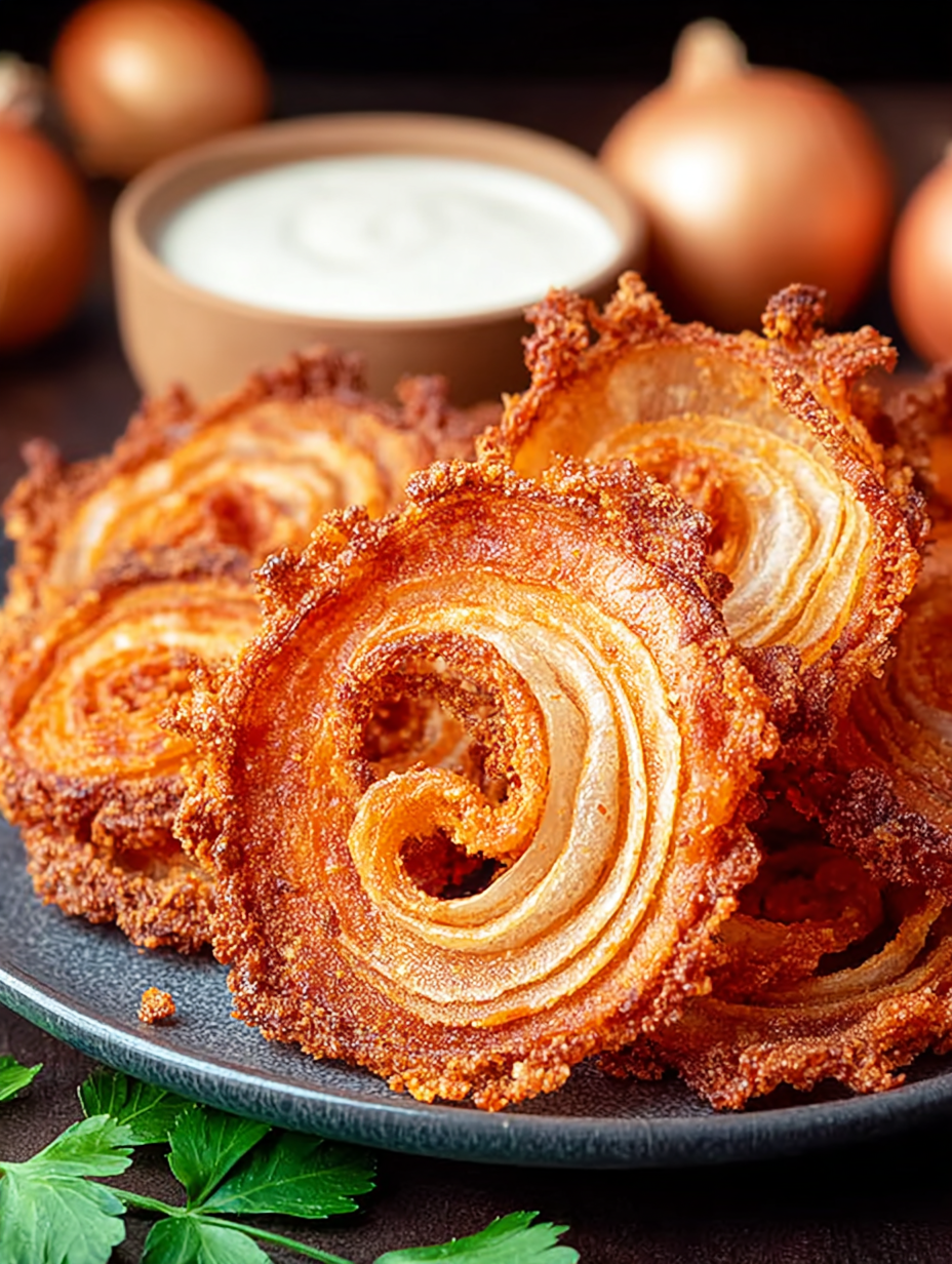 Knusprige virale Zwiebelringchips image 2