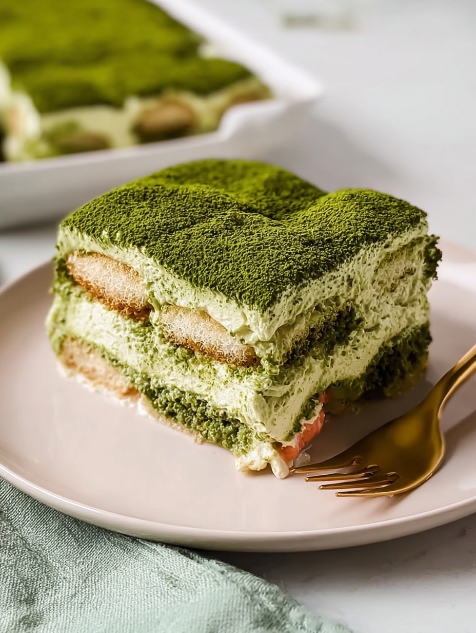 Matcha-Tiramisu image 2