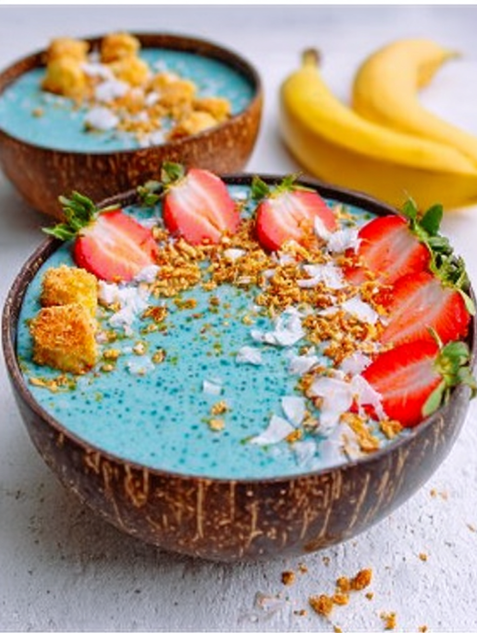 Meerjungfrauen-Smoothie-Bowl image 2