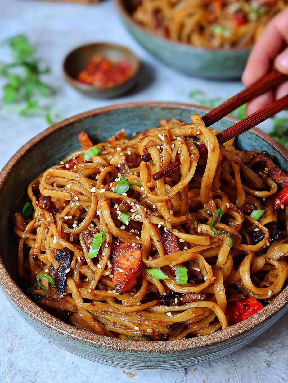 Mühelos zubereitete Szechuan-Nudeln image 2