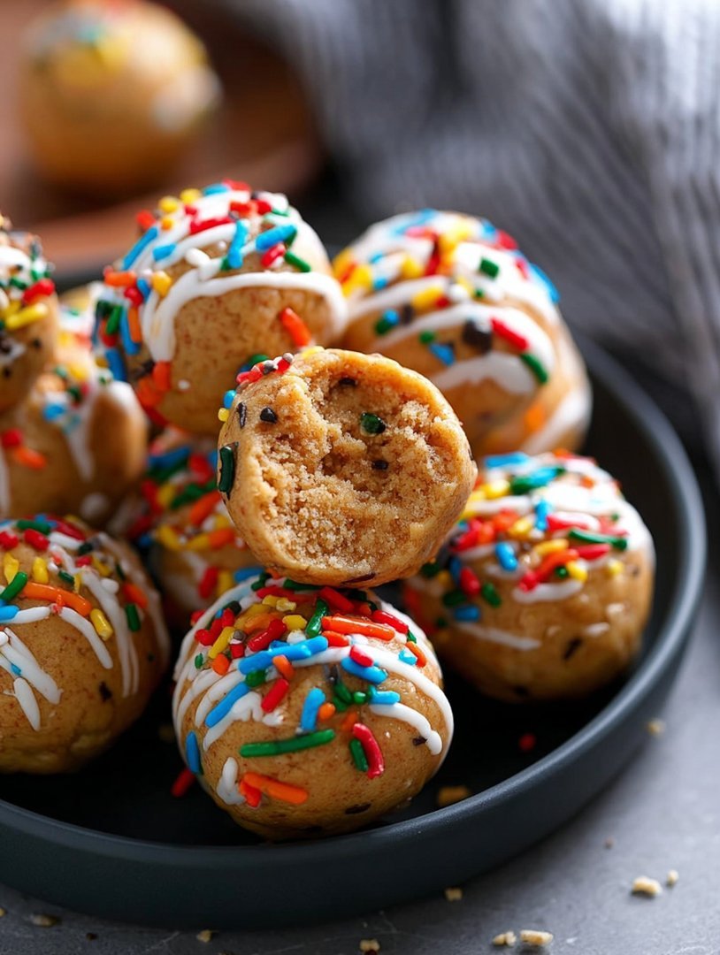 Proteinbällchen aus Kuchenteig ohne Backen image 2