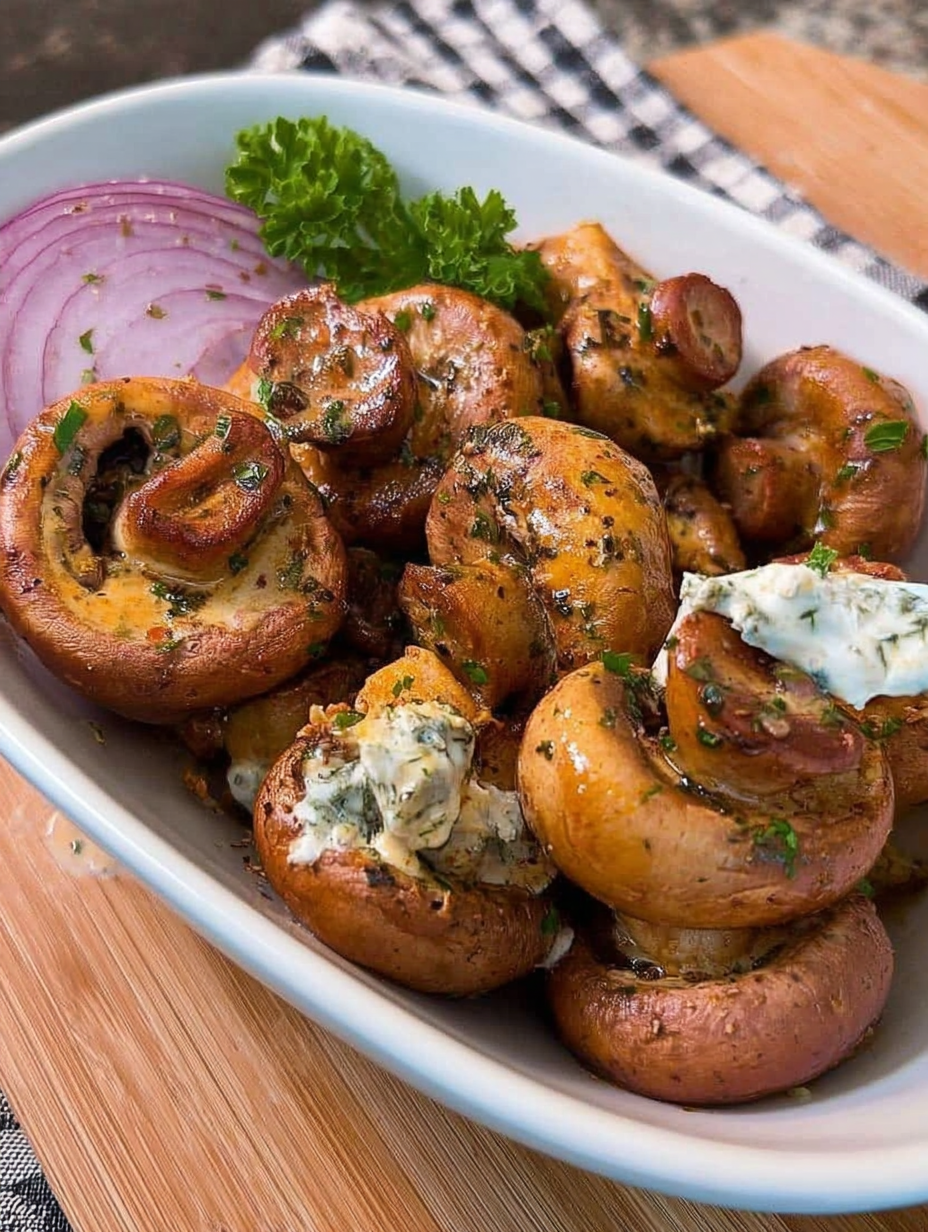 Ranch-Pilze aus der Heißluftfritteuse image 2