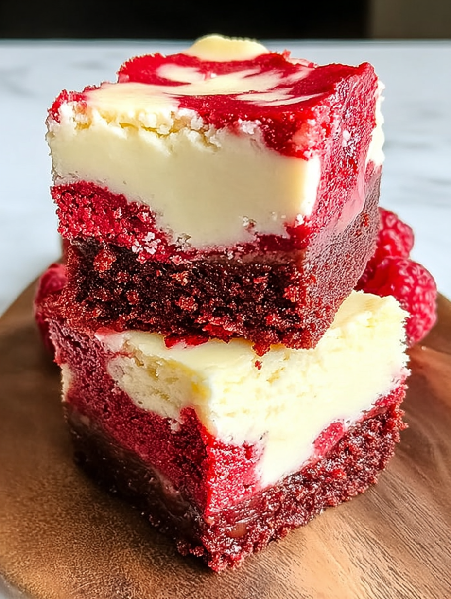 Red Velvet Cheesecake Bars image 2