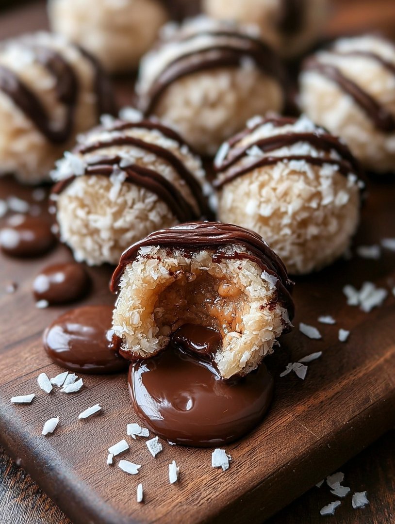 Schokoladen-Kokos-Energiekugeln image 2