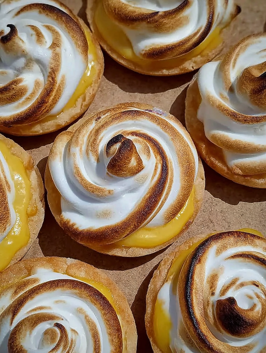 Spritzige Zitronen-Baiser-Törtchen image 2