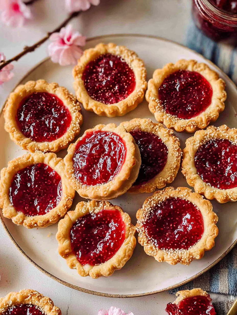 Vegane Marmeladentörtchen mit buttriger image 2