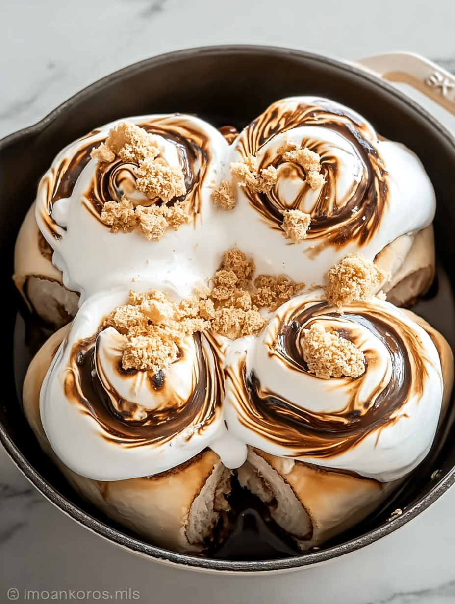 Zartschmelzende S'mores-Röllchen image 2