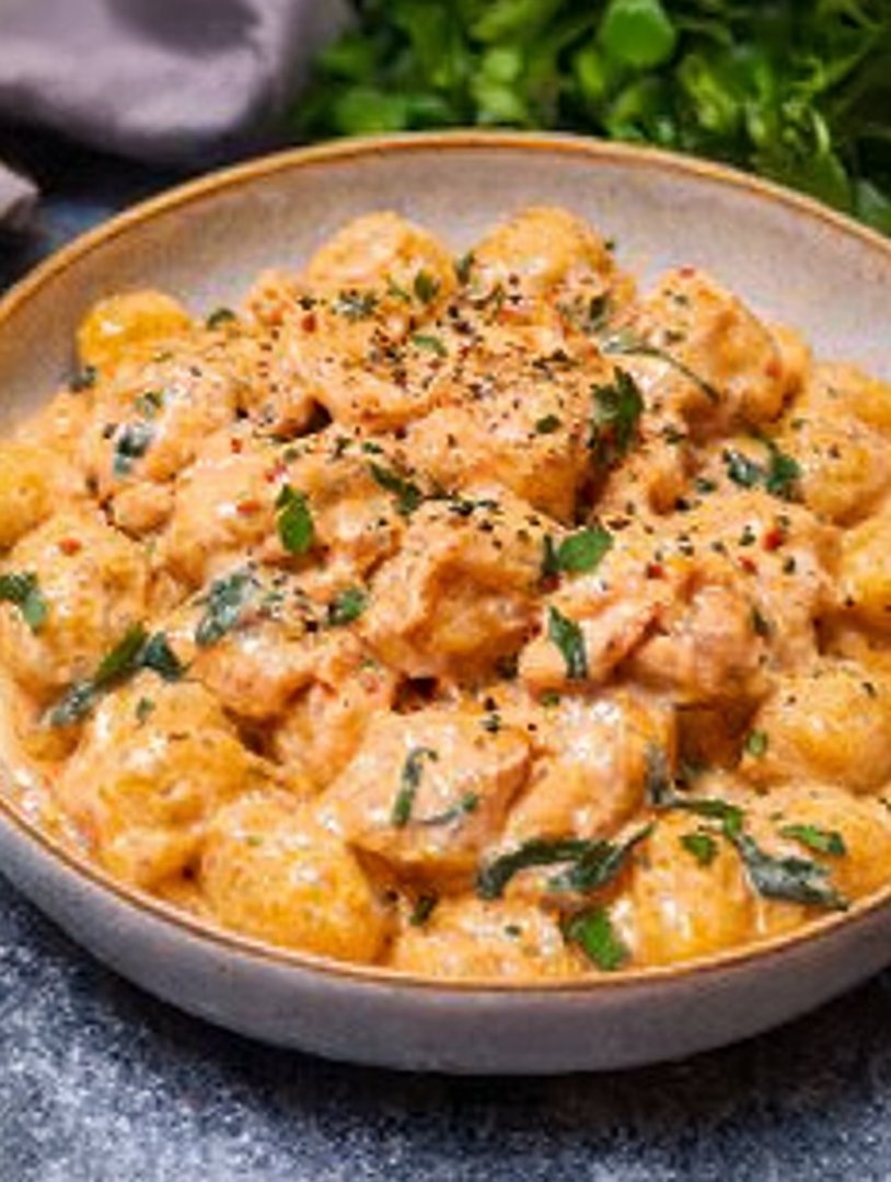 Cremige Lachsgnocchi image 2