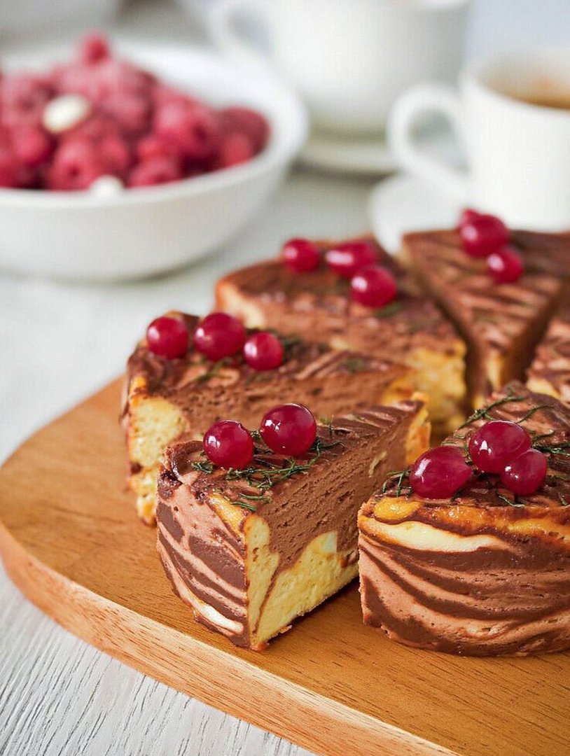 Gesunder Quarkkuchen ohne Mehl und ohne Zucker image 2