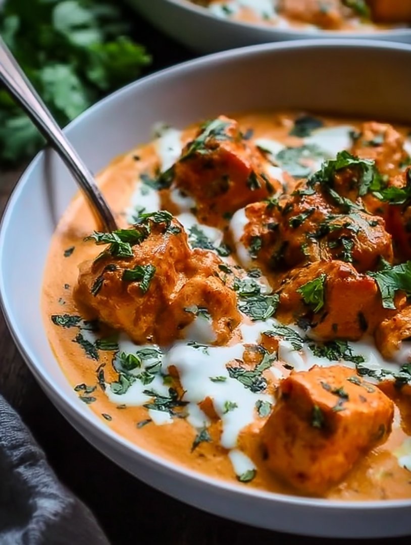 Haloumi Makhani (Butterhuhn ohne Hühnchen) image 2