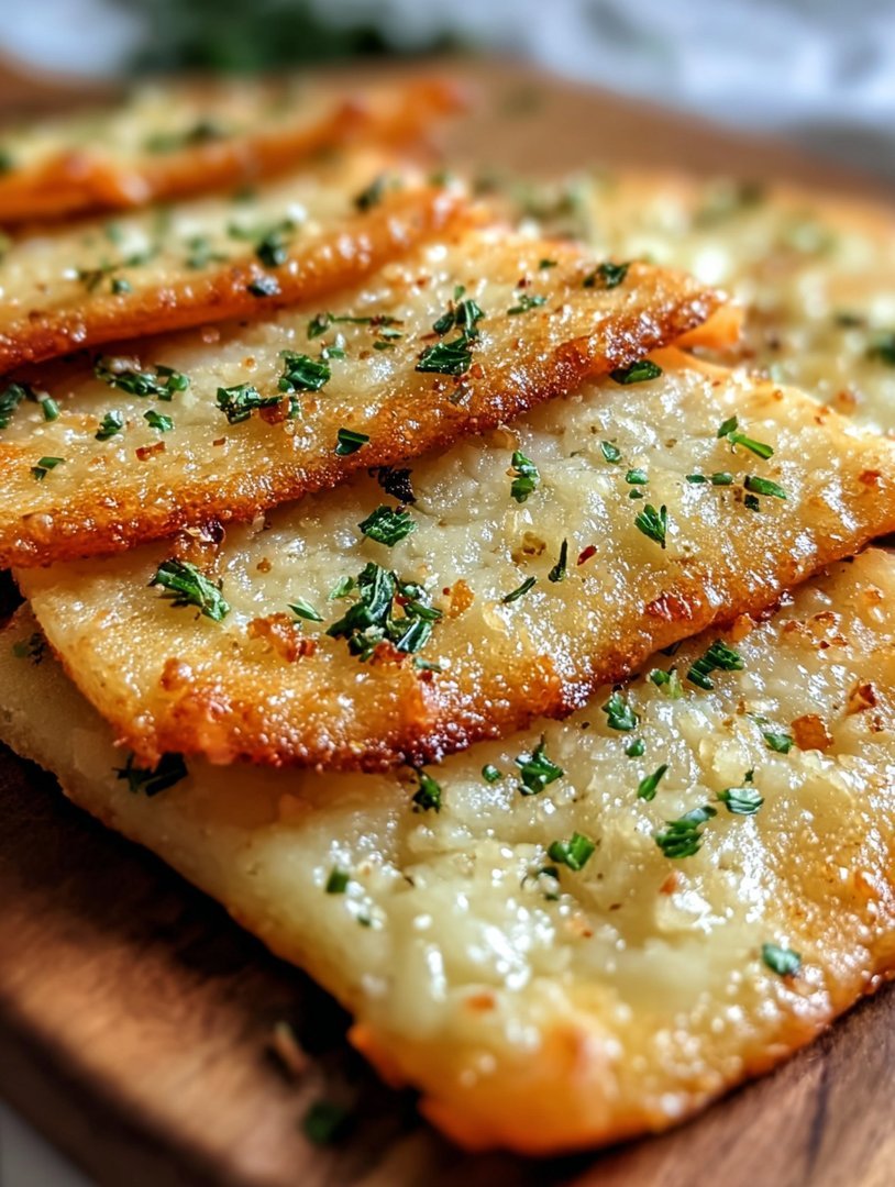 Käse-Knoblauch-Fladenbrot (Keto-Variante, kohlenhydratarm, glutenfrei) image 2