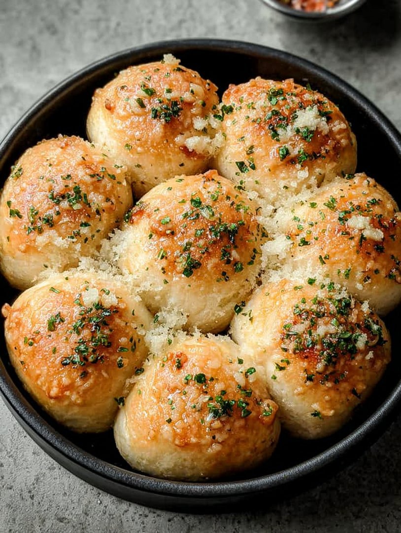 Knoblauch-Parmesan-Brötchen image 2