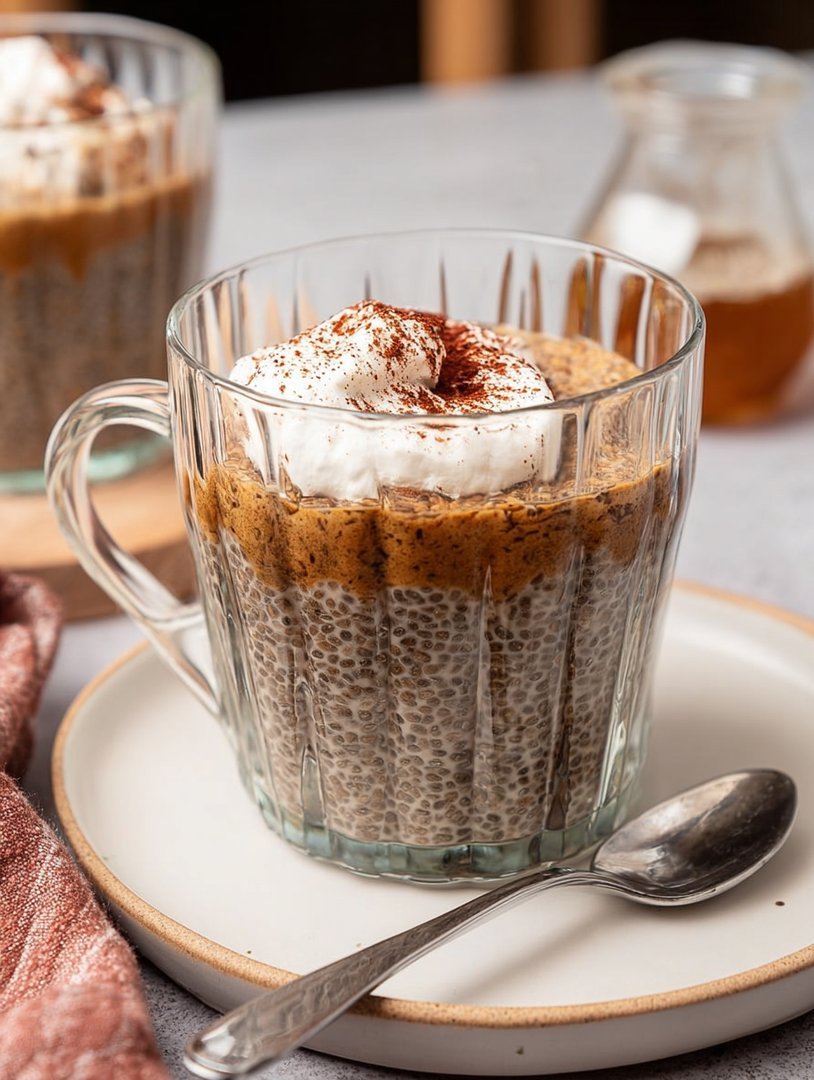 Protein-Kaffee-Chia-Pudding image 2