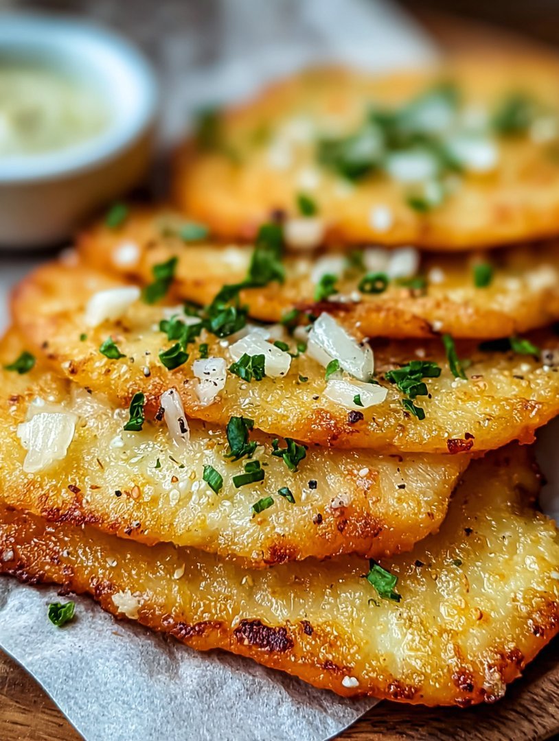 Rezept für kohlenhydratarmes Knoblauch-Keto-Fladenbrot image 2