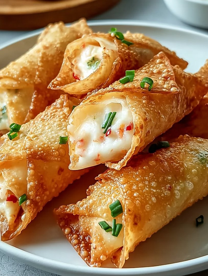Schnelles und einfaches Rezept für Krabben-Rangoons aus Reispapier image 2