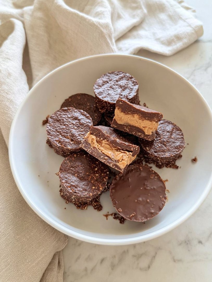 Vegane Quinoa-Crunch-Erdnussbutter-Pralinen image 2